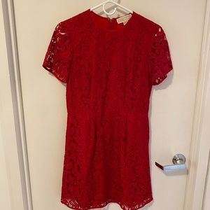 Red Michael Kors Dress - Size 4